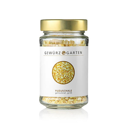 Gewürzgarten Yuzu-skal, grovt, 100 % yuzu, Japan, 20 g