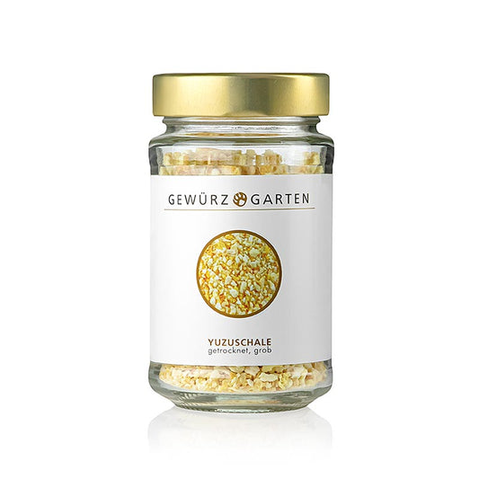 Gewürzgarten Yuzu-skal, grovt, 100 % yuzu, Japan, 20 g