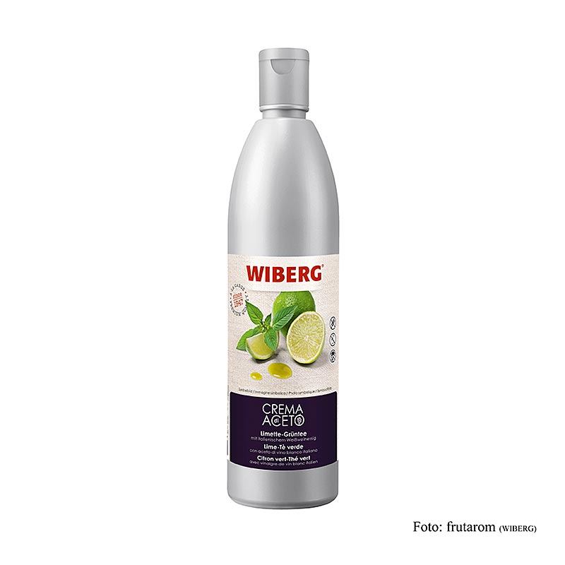 WIBERG Crema di Aceto, lime-grönt te, 500 ml