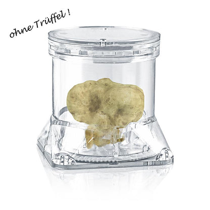 Tuber-Pack® tryffelbehållare, Ø 7 x 7 cm H, klar, med fleece, 1 st