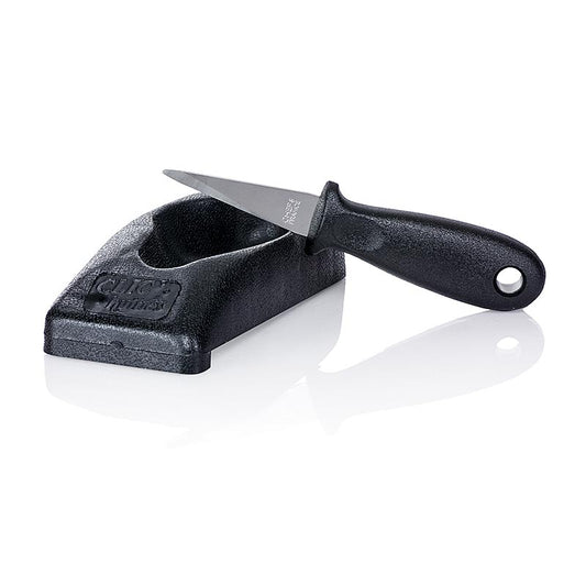 CLIC´huîtres ostronkniv och hållare av gummi, 2-delars, 2 st.