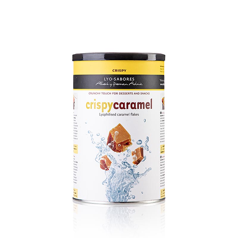 Lyo-Sabores, Crispy Caramel, flingor med karamellsmak, 200 g