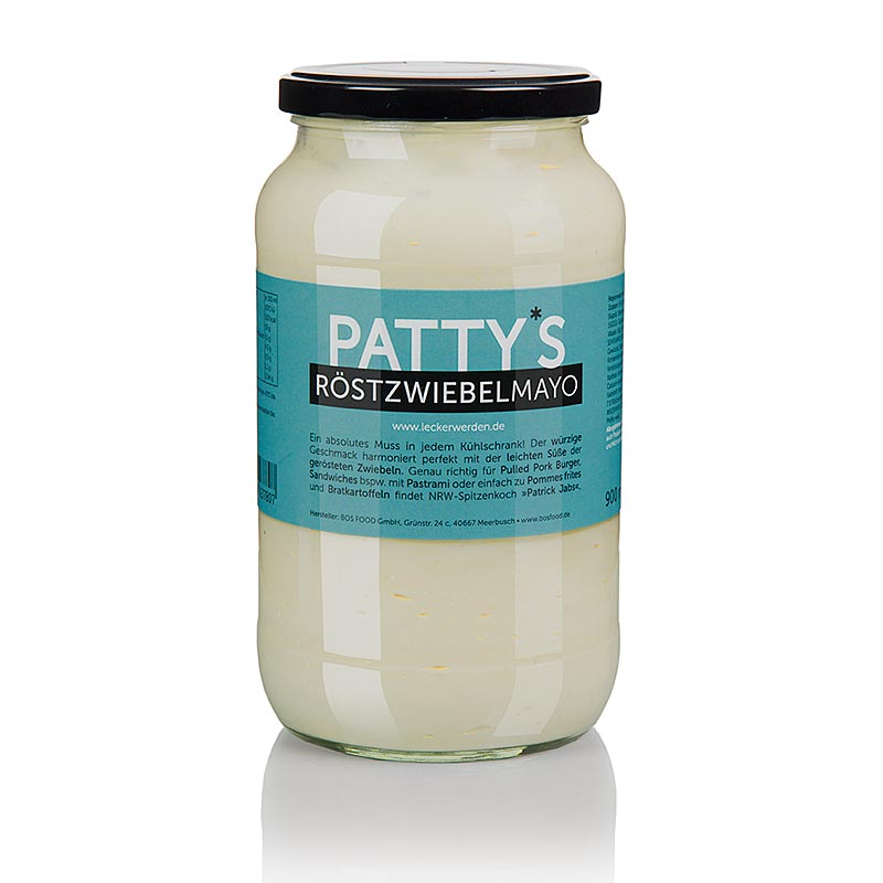 Pattys rostad lök-majonnäs, skapad av Patrick Jabs, 900 ml