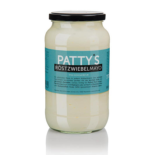 Pattys rostad lök-majonnäs, skapad av Patrick Jabs, 900 ml