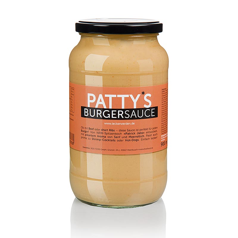 Pattys burgarsås, skapad av Patrick Jabs, 900 ml