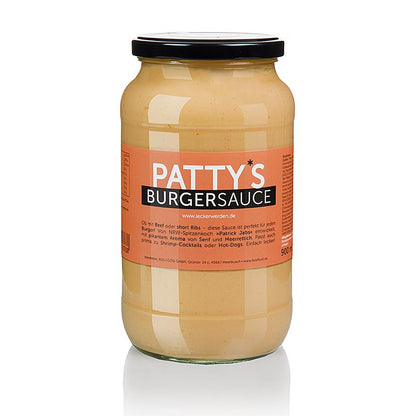 Pattys burgarsås, skapad av Patrick Jabs, 900 ml