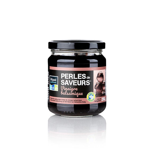 Smaksatt fruktkaviar "Balsamico-vinäger", pärlstorlek 5 mm, 200 g