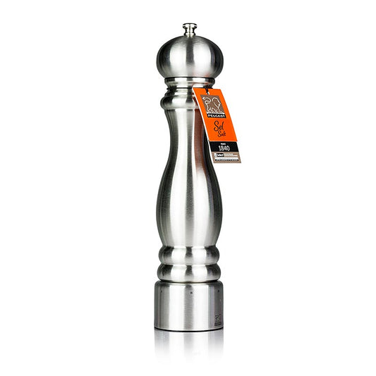 Peugeot saltkvarn PARIS U´SELECT, 30 cm hög, justerbar, rostfritt stål, 1 st