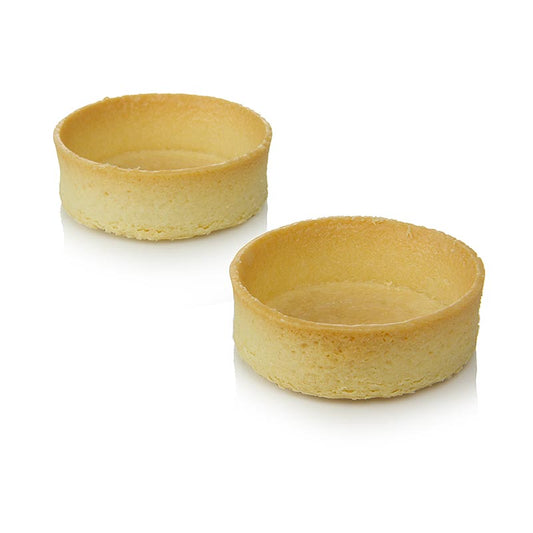 Dessert-tarteletter – Filigrano, runda, ø 5,3 cm, H 1,7 cm, mördeg, 144 st