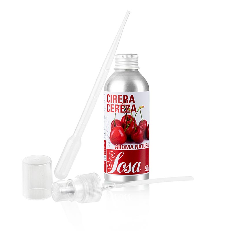 Sosa Aroma Natural Körsbär, flytande, 50 g