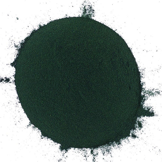 Spirulina platensis (blåalger), malda, 500 g