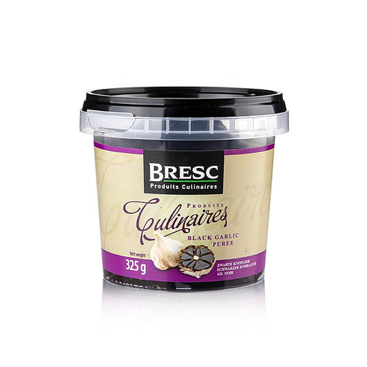 Svart vitlök 70 %, fermenterad, som pasta, Bresc, 325 g