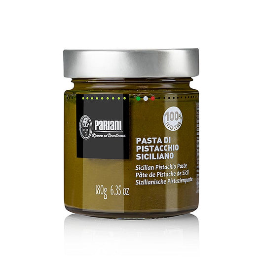 Pistagepasta, sicilianska pistagenötter, Pariani, 180 g