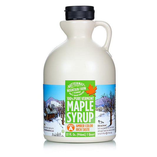 Lönnsirap – Amber, Vermont, 946 ml