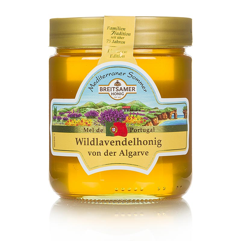 Breitsamer honung ”Mediterran sommar”, vildlavendel från Algarve, 500 g