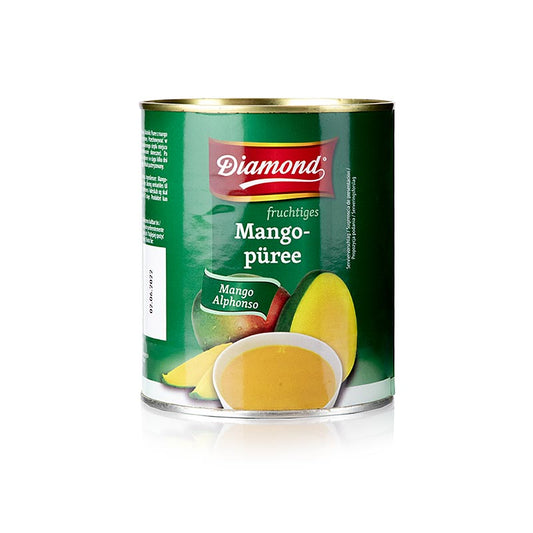 Mangopulp, sockrad, Alphonso, Diamond, 850 g