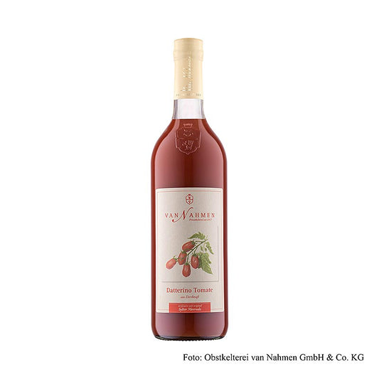 van Nahmen – Datterino-tomatsaft, 100 % direktpressad, 750 ml