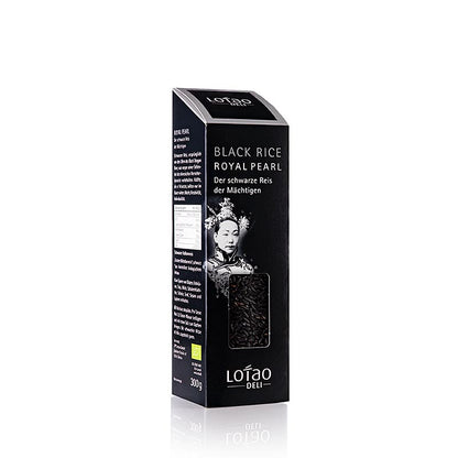 Lotao – Royal Pearl Black, svart ris, Italien, ekologiskt, 300 g