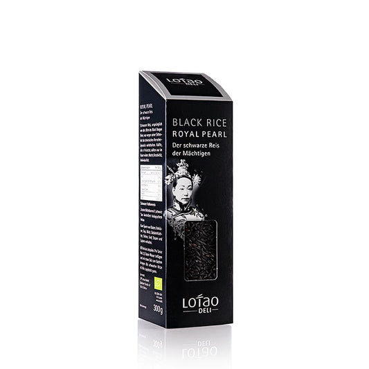 Lotao – Royal Pearl Black, svart ris, Italien, ekologiskt, 300 g