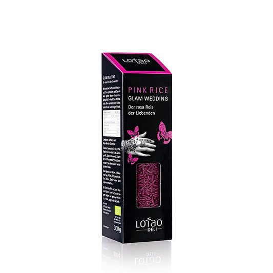 Lotao – Glam of Wedding Pink, rosa ris, Indien, ekologiskt, 300 g