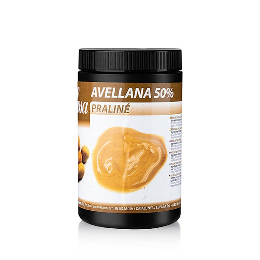 Sosa-pasta – hasselnöt, pralin, Spanien, 50 %, med socker, 1,2 kg
