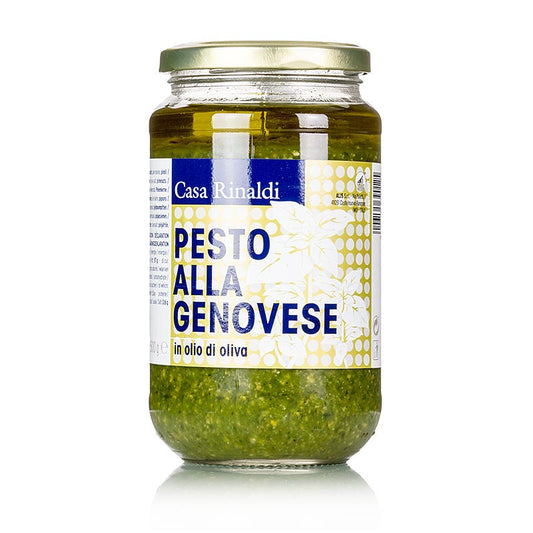 Pesto Genovese, vegansk & laktosfri (basilikasås), Casa Rinaldi, 500 g
