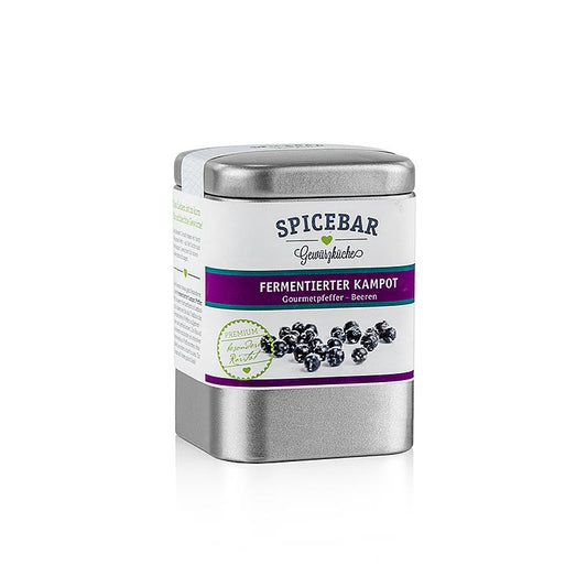 Spicebar - Fermenterad Kampot-peppar g.g.A., bär, 60 g