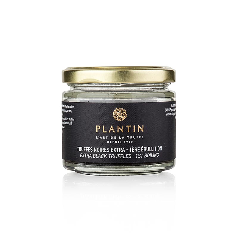Vintertrüffel extra (Tuber Melanosporum), hela tryfflar, runda, Plantin, 50 g