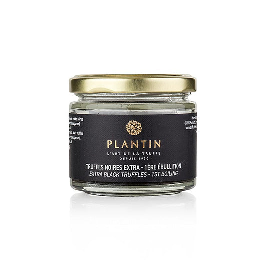 Vintertrüffel extra (Tuber Melanosporum), hela tryfflar, runda, Plantin, 50 g