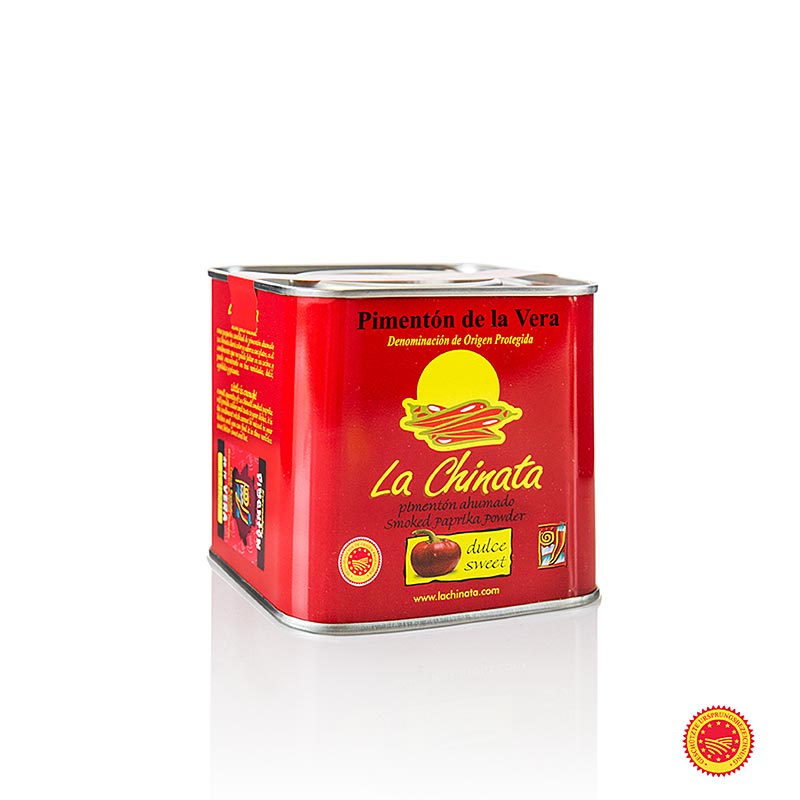 Paprikapulver – Pimentón de la Vera DOP/g.U., rökt, söt, La Chinata, 160 g
