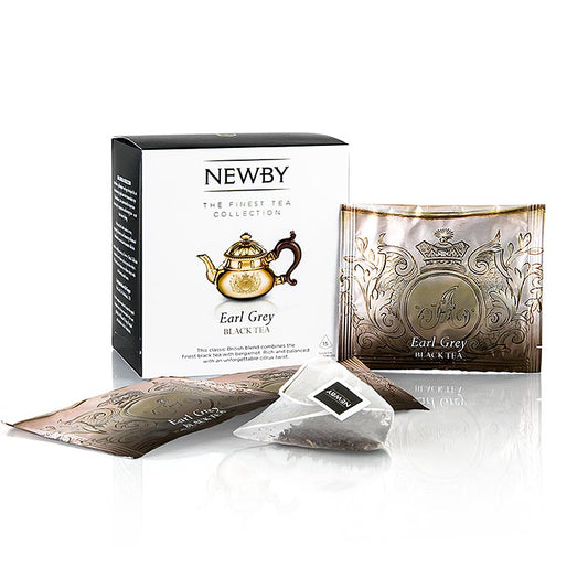 Newby Tea Earl Grey, svart te, 37,5 g, 15 st