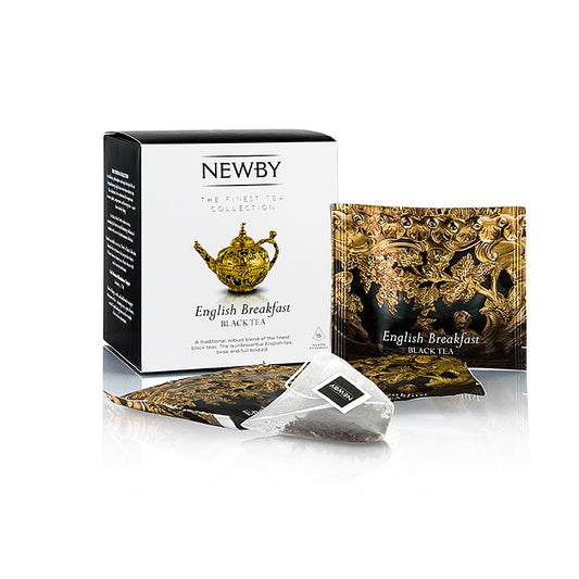 Newby Tea English Breakfast, svart te, 37,5 g, 15 st