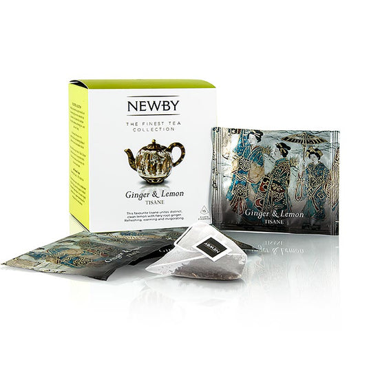 Newby Tea Ginger & Lemon, örtte, 37,5 g, 15 st