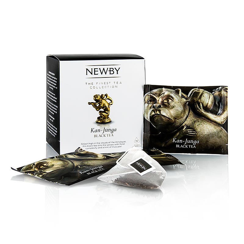 Newby Tea Kan Junga, svart te från Nepal, 37,5 g, 15 st