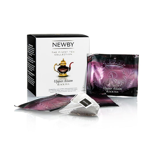 Newby Tea Upper Assam, indiskt svart te, 37,5 g, 15 st