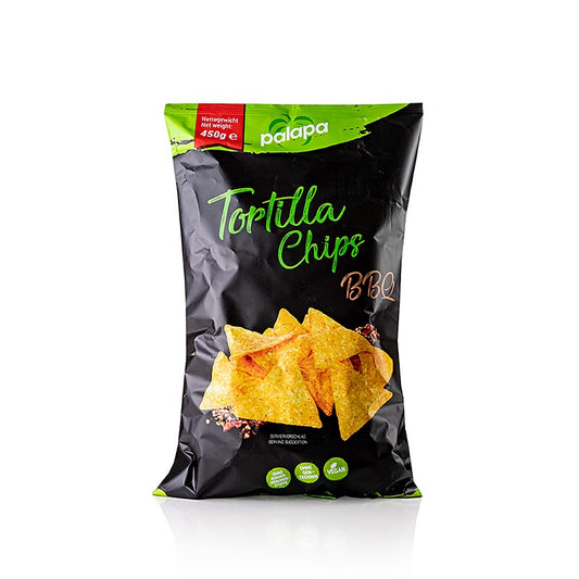 Tortillachips pikant – BBQ – nachochips, Sierra Madre, 450 g