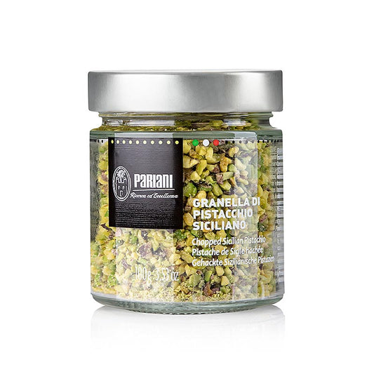 Pistagenötter, hackade, sicilianska pistagenötter, Pariani, 100 g
