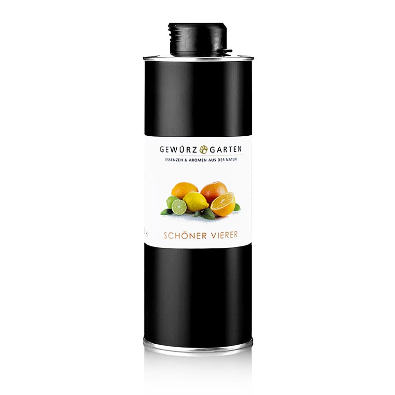 Gewürzgarten "Schöner Vierer" apelsin/lime/citrongräsolja i olivolja, 500 ml