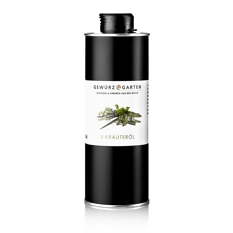Gewürzgarten 5-örtolja i rapsolja, 500 ml