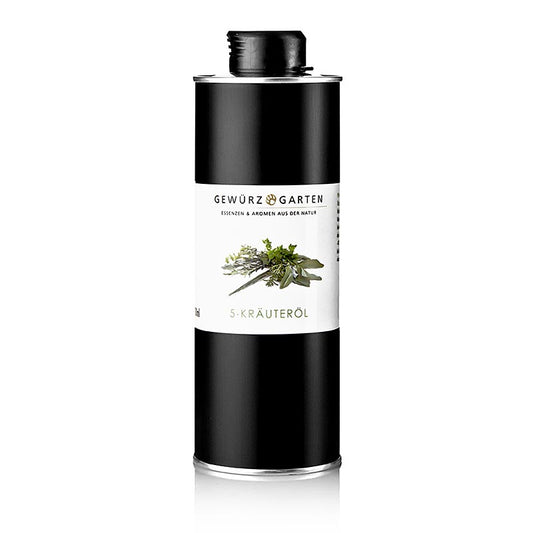 Gewürzgarten 5-örtolja i rapsolja, 500 ml