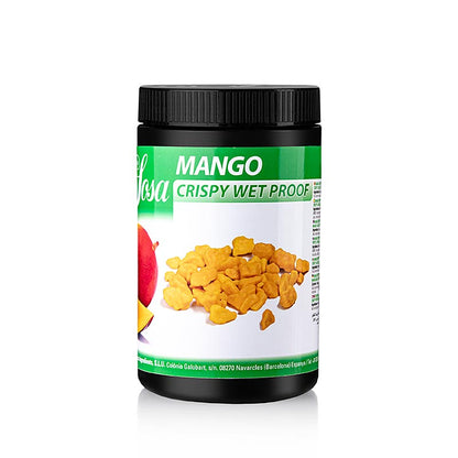 Sosa Crispy – Mango, Wet Proof, överdragen med kakaosmör (38782), 400 g