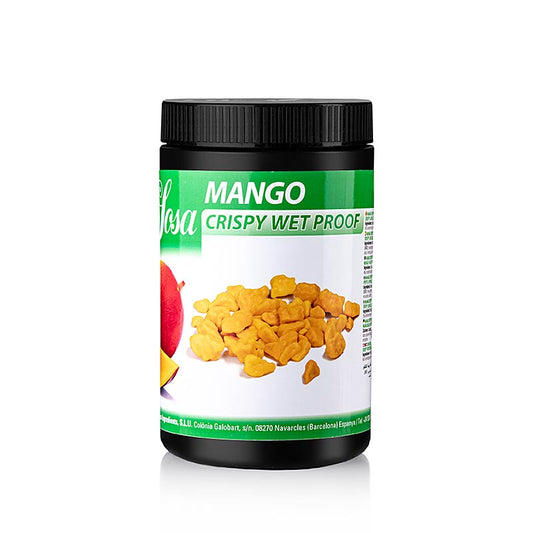 Sosa Crispy – Mango, Wet Proof, överdragen med kakaosmör (38782), 400 g