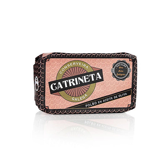 Bläckfisk, i olivolja – polbo en aceite de oliva, Catrineta, 120 g