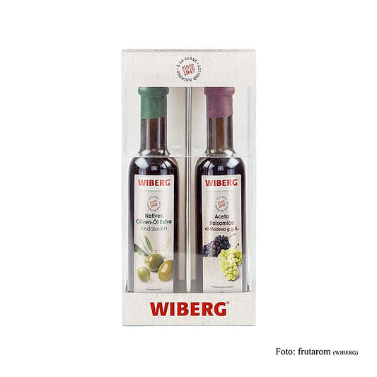 Wiberg Essig Öl Menage, med jungfruolja & Aceto Balsamico g.g.A., 500 ml