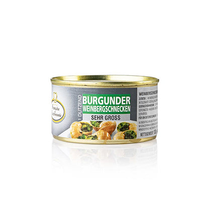 Vingårdssniglar, mycket stora, 1 dussin, Francaise de Gastronomie, 130 g