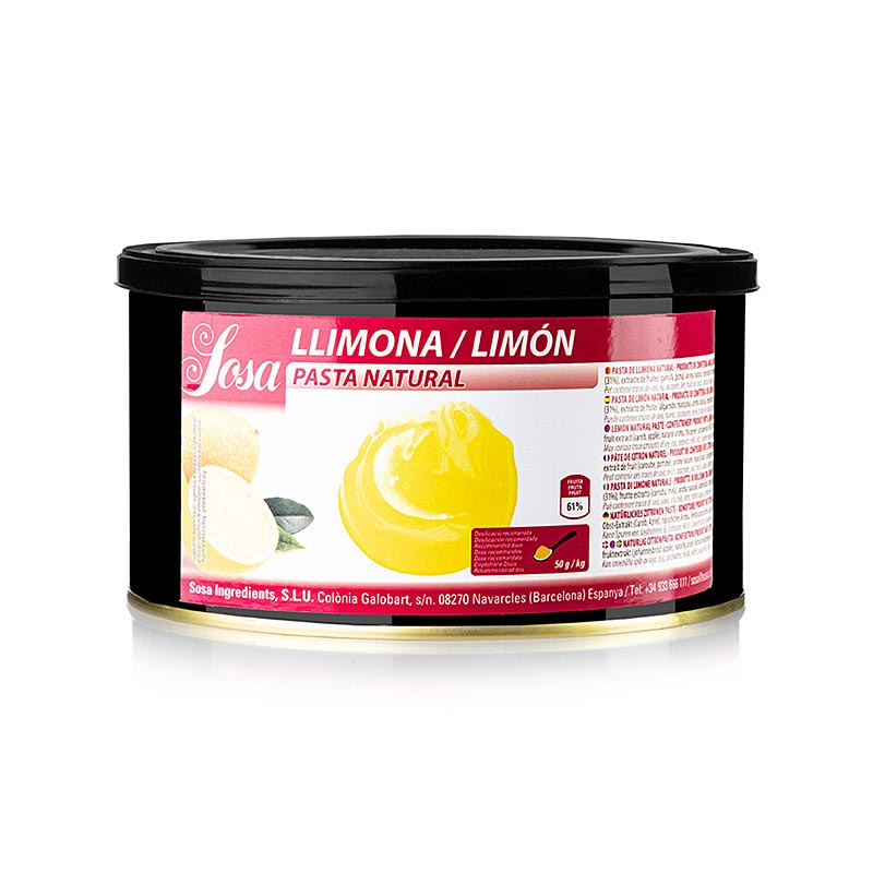 Sosa Paste – citron, 1,5 kg