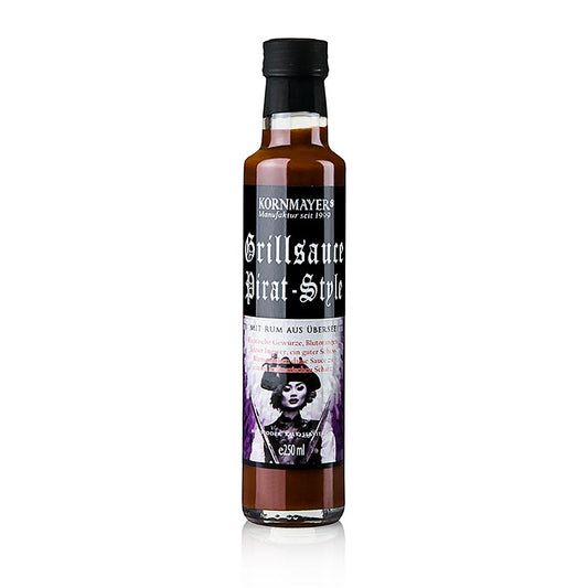 Kornmayer – Pirat-Style grillsås, med rom, 250 ml