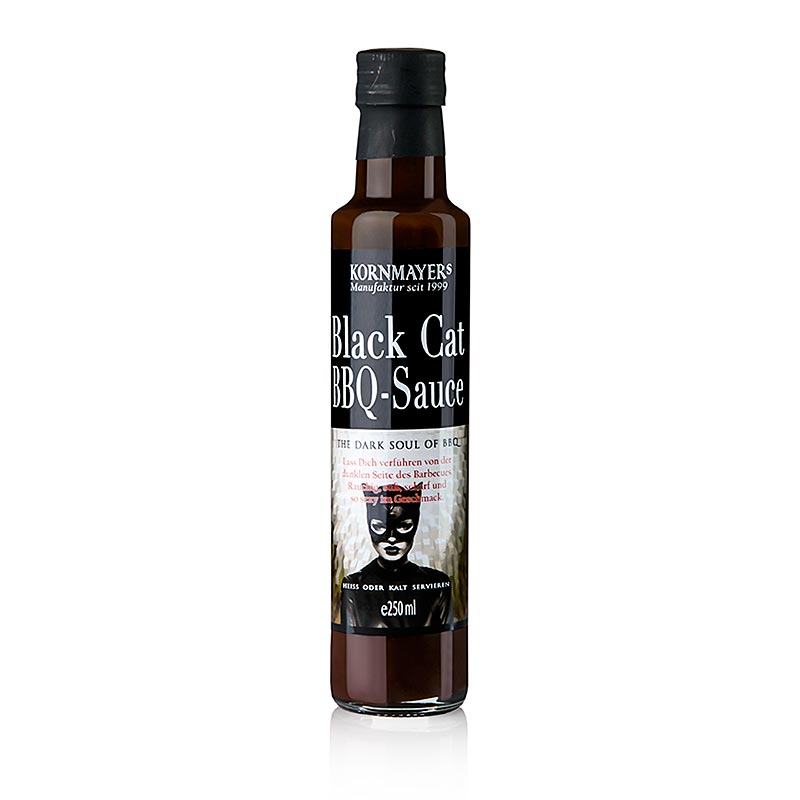 Kornmayer – Black Cat BBQ-grillsås, 250 ml