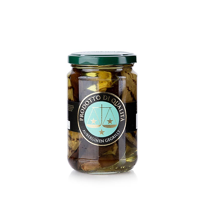 Grillad aubergine, inlagd, La Bilancia, 280 g