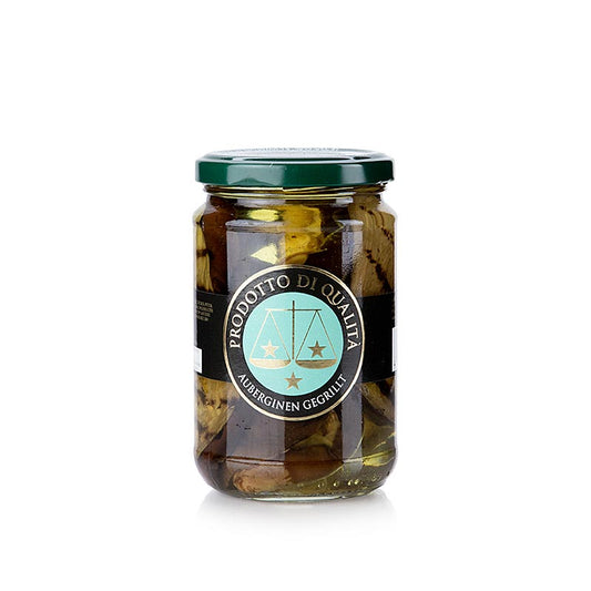 Grillad aubergine, inlagd, La Bilancia, 280 g
